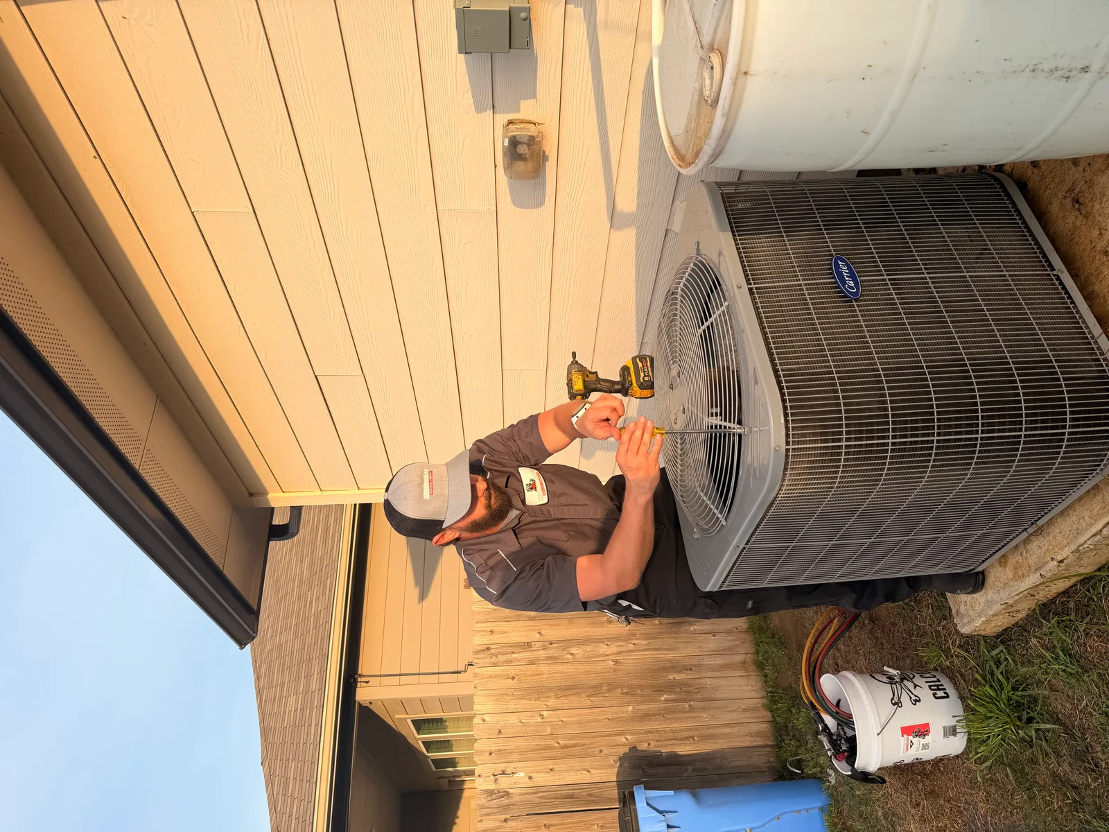 Moorhead Service Company on the job in the Hill Country