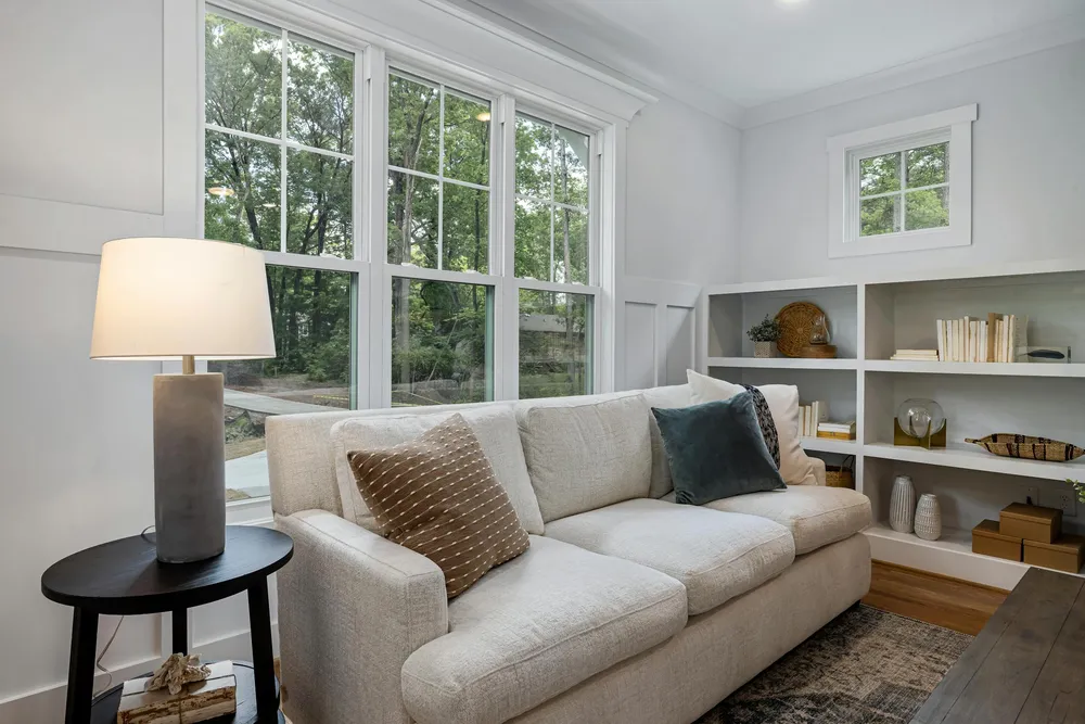 Comfortable, clean-air home interior conditioned by Moorhead