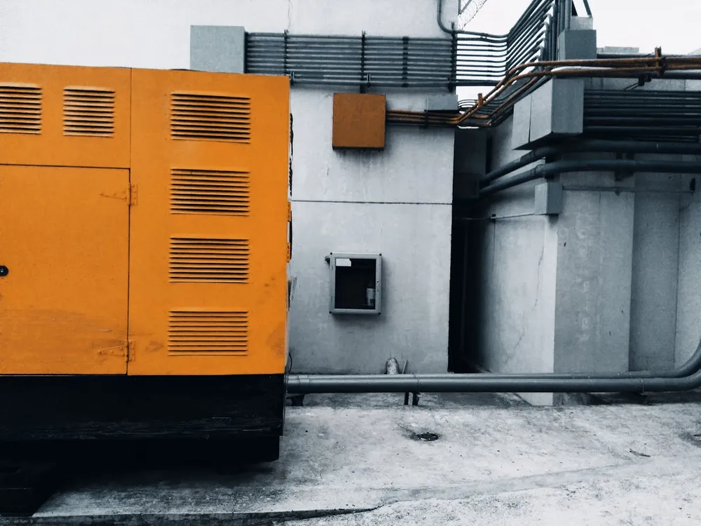 Whole-home Generac standby generator installed outside a New Braunfels home