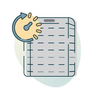 A blinking or flickering light on an air conditioning unit's control panel, showing it's constantly turning on and off.