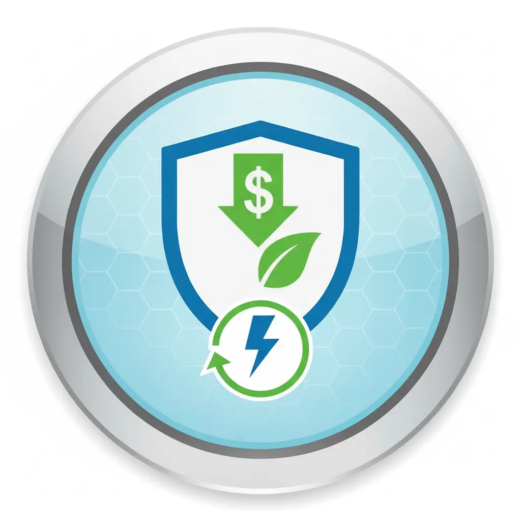 Icon representing lower energy bills