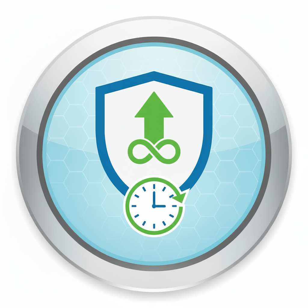 Icon representing extended system lifespan