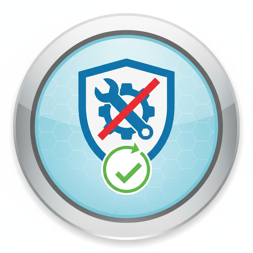 Icon representing prevention of breakdowns