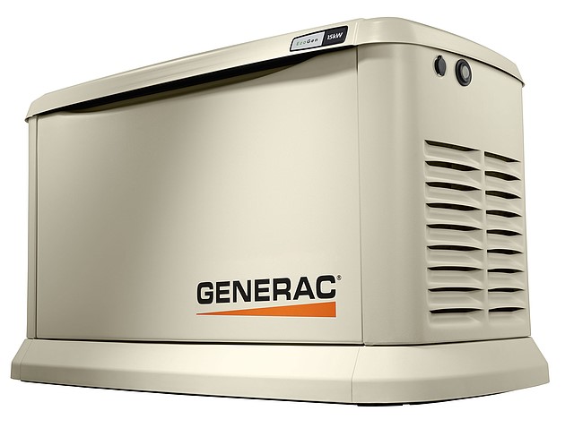 Generac Guardian 11kW home standby generator — essential circuits coverage for smaller Seguin TX homes
